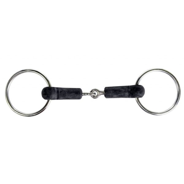 Loose ring snaffle 18 mm, rubber