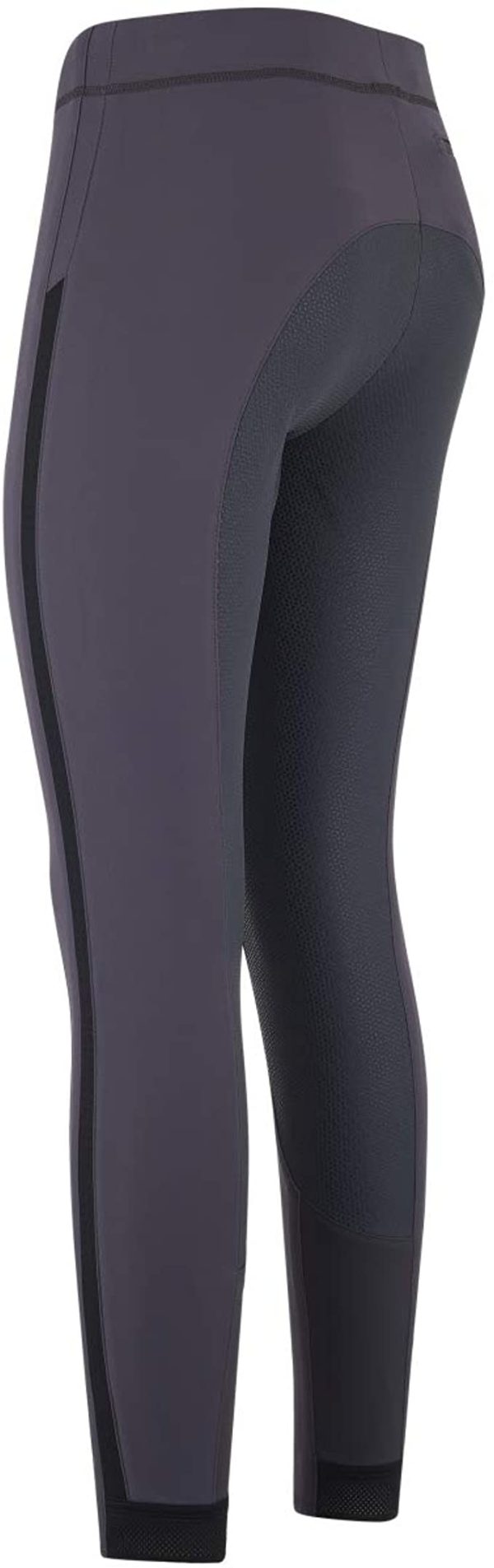 euro-star Ebony Premium Periscope Women's Riding Leggings Silicone Full Seat