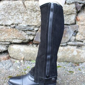 Equisential Suede Half Chaps - Adults