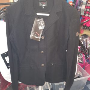 Hkm black show jacket mesh age 176