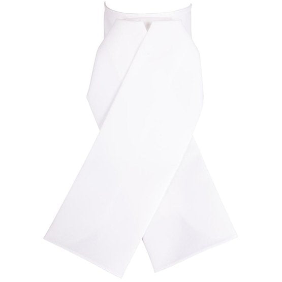 Elton Stock Polyester White