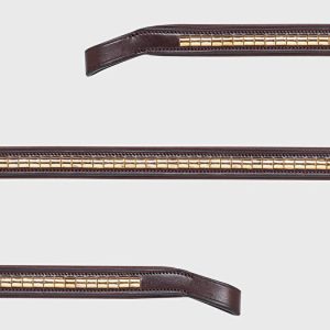 Equiline Browband With Gold Clincher