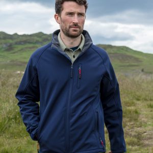 Hoggs of Fife Magma Waterproof Softshell Jacket Navy M